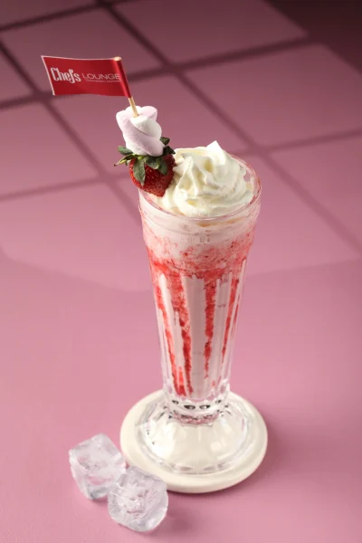 çilekli milshake